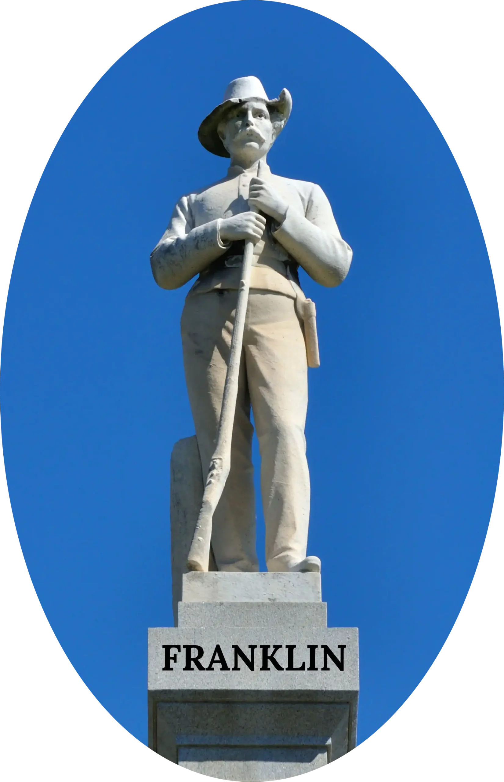 Chip Statue in the Franklin Civil War Site